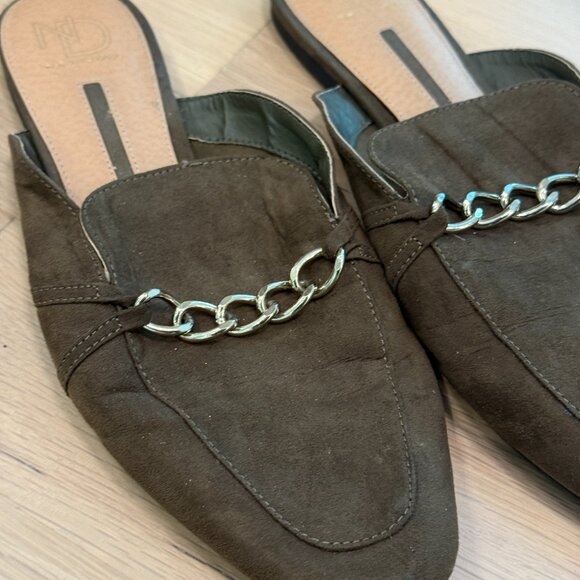 Olive Green Mules - Picture 6 of 6